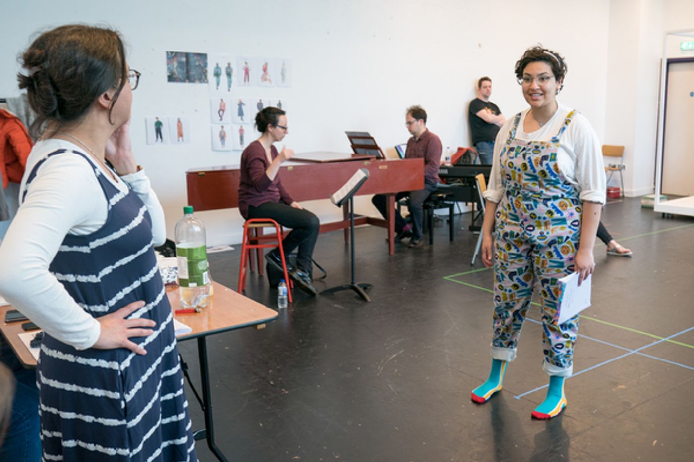 Photo Flash: Inside Rehearsal For DIDO at the Unicorn Photo Flash: Inside Rehearsal For DIDO at the Unicorn Image