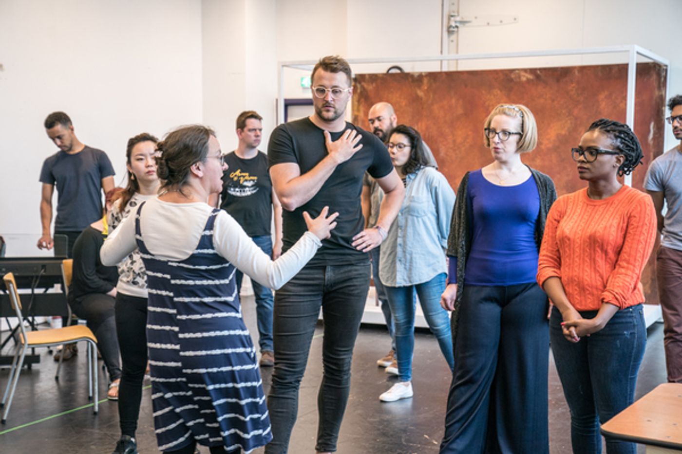 Photo Flash: Inside Rehearsal For DIDO at the Unicorn  Image