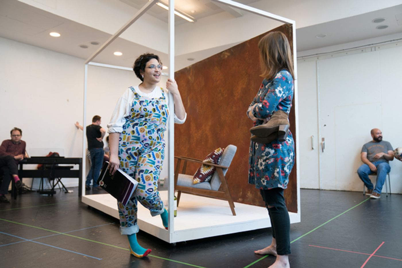 Photo Flash: Inside Rehearsal For DIDO at the Unicorn  Image