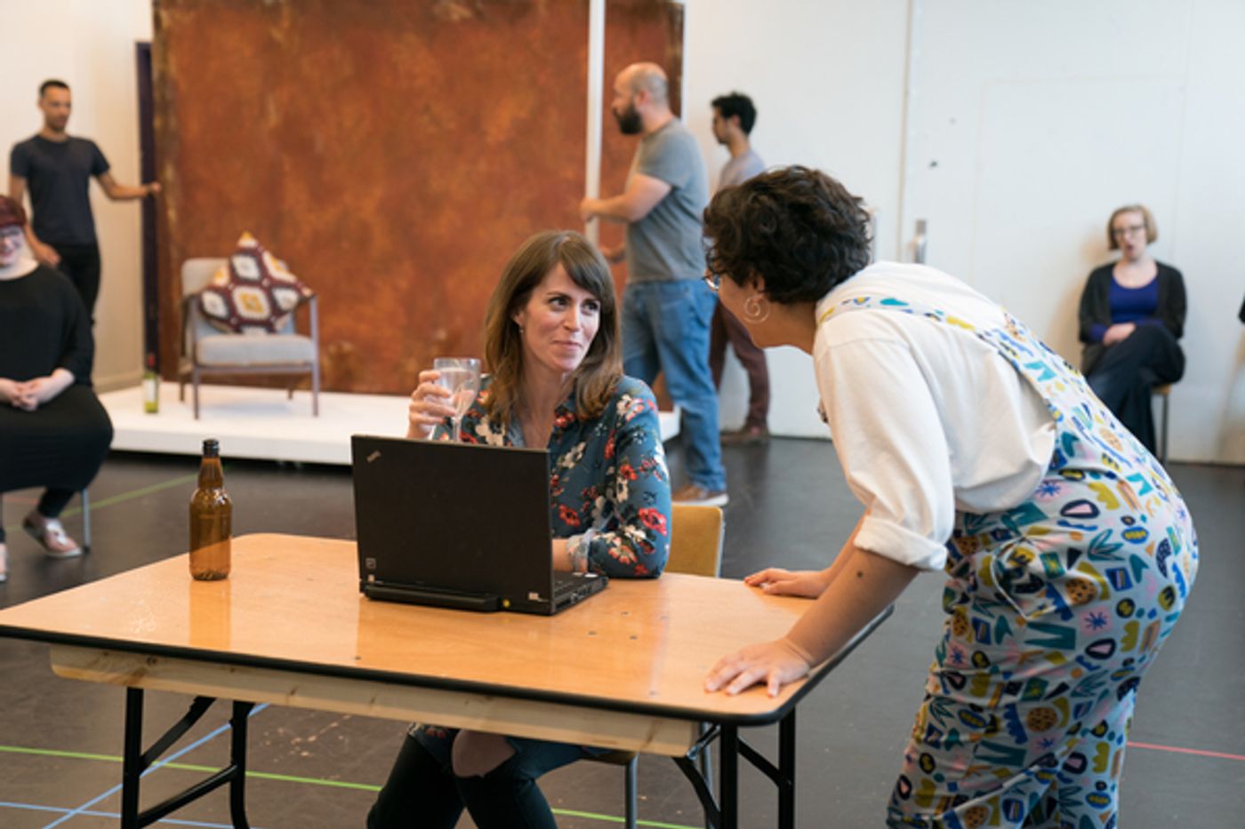 Photo Flash: Inside Rehearsal For DIDO at the Unicorn  Image