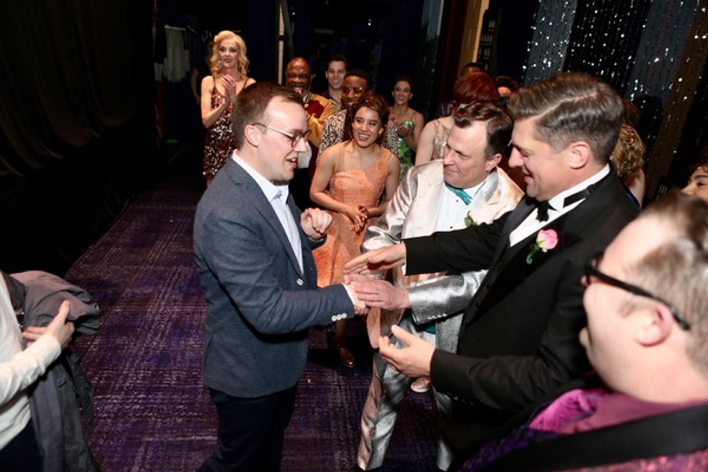 Photo Flash: Chasten Buttigieg Stops By THE PROM  Image