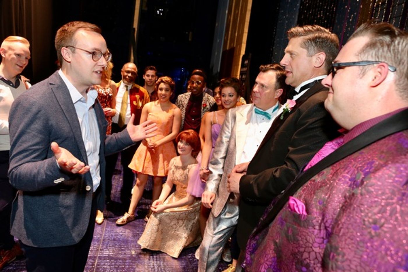 Photo Flash: Chasten Buttigieg Stops By THE PROM  Image