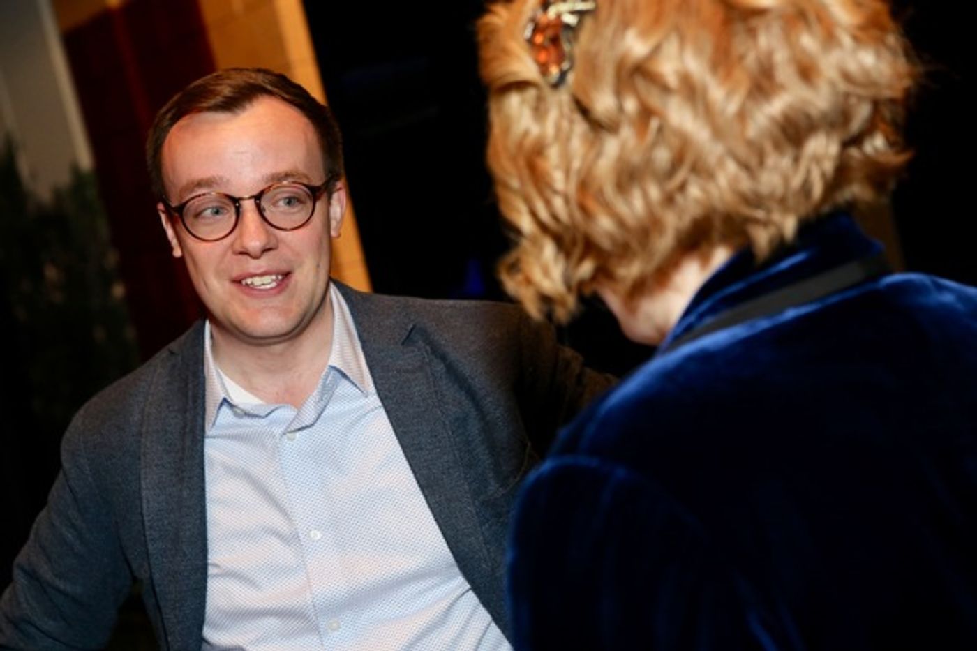Photo Flash: Chasten Buttigieg Stops By THE PROM  Image