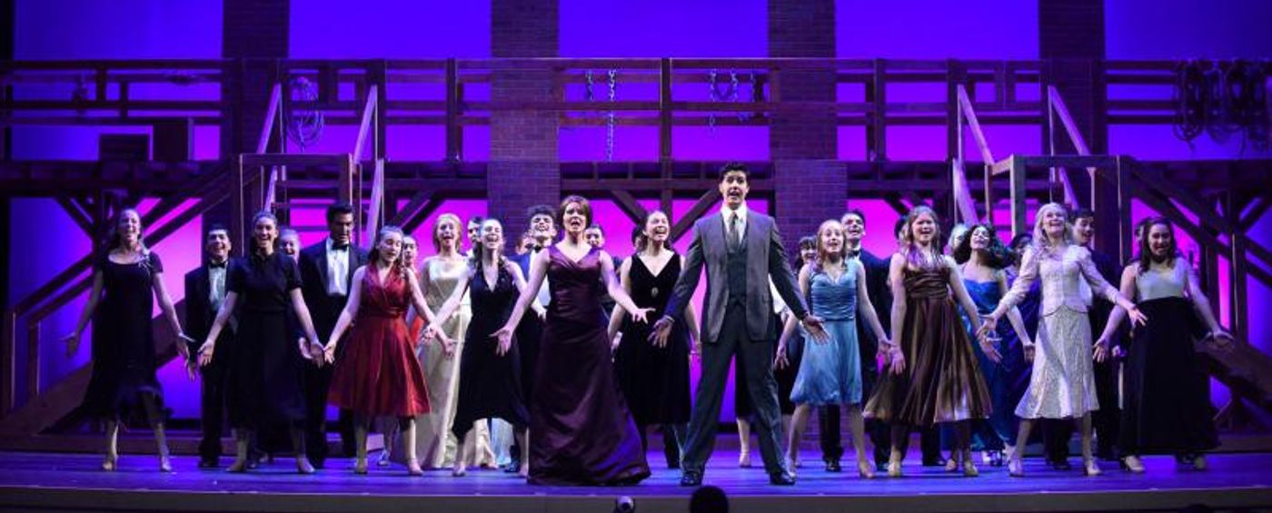 NSU University School's production of'Curtains,'which was nominated for 22 Cappie Awards including Best Musical.'