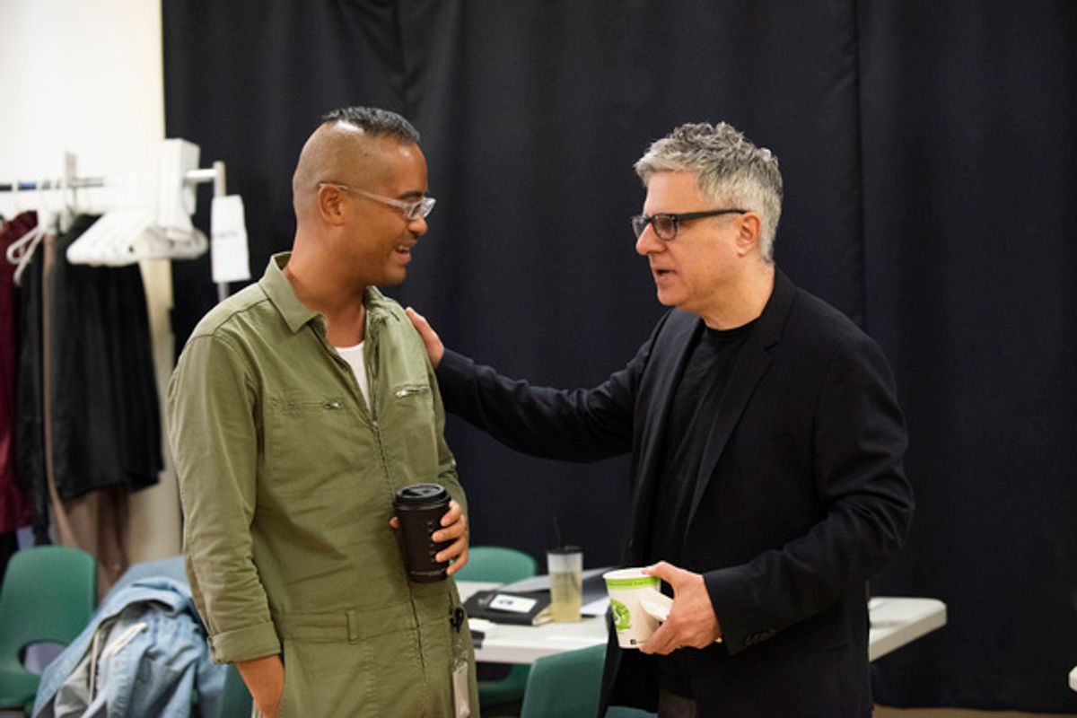 Ed Sylvanus Iskandar and Neil Pepe at 