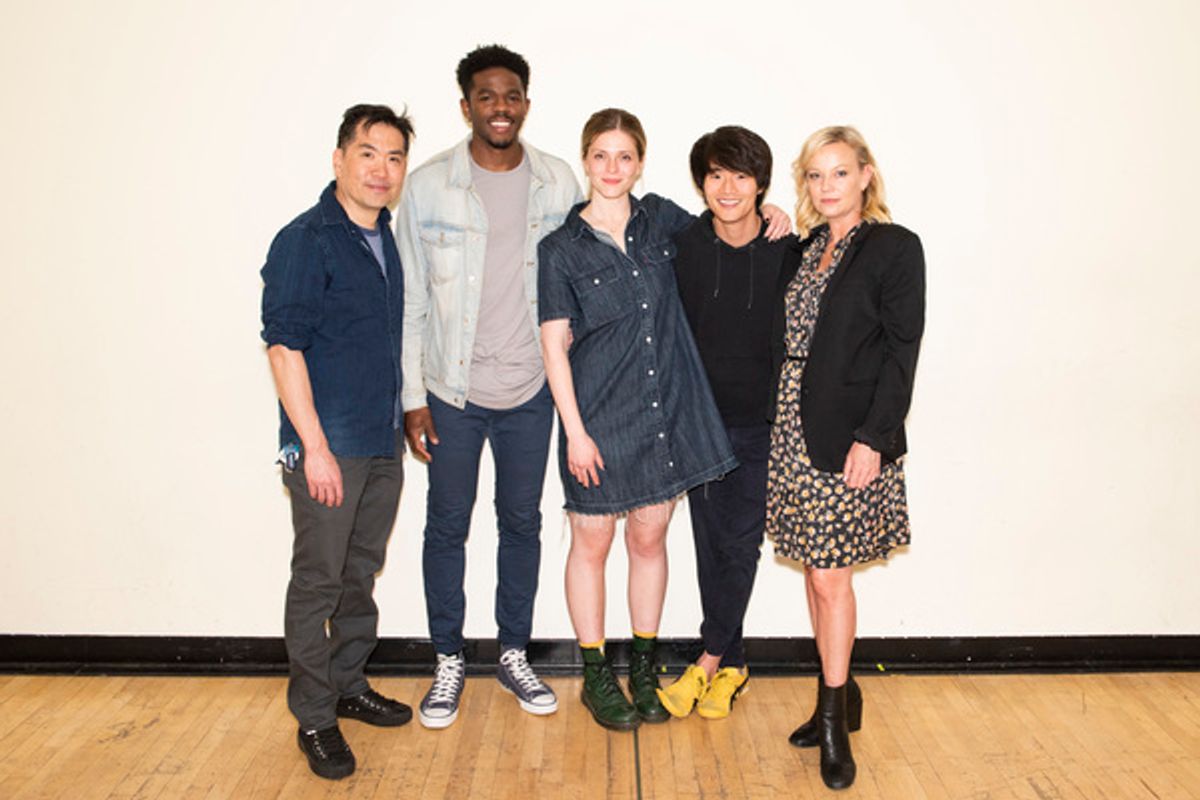 Andrew Pang, Ian Duff, Molly Griggs, Christopher Larkin and Samantha Mathis  at 