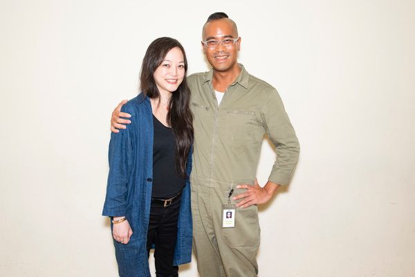 Carla Ching and Ed Sylvanus Iskandar  Photo