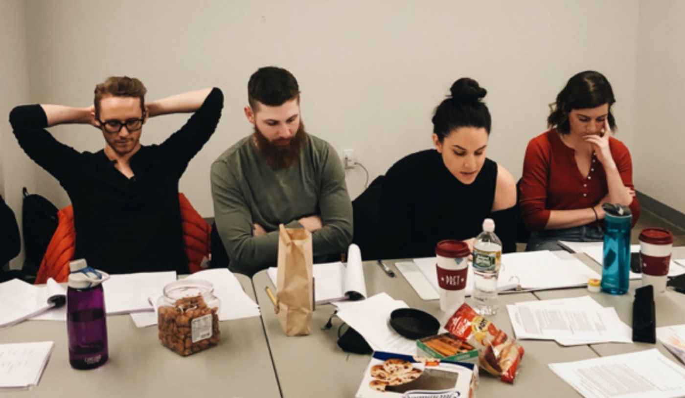 Photo Flash: In Rehearsal With Rising Sun Performance Company FRIENDLY'S FIRE  Image