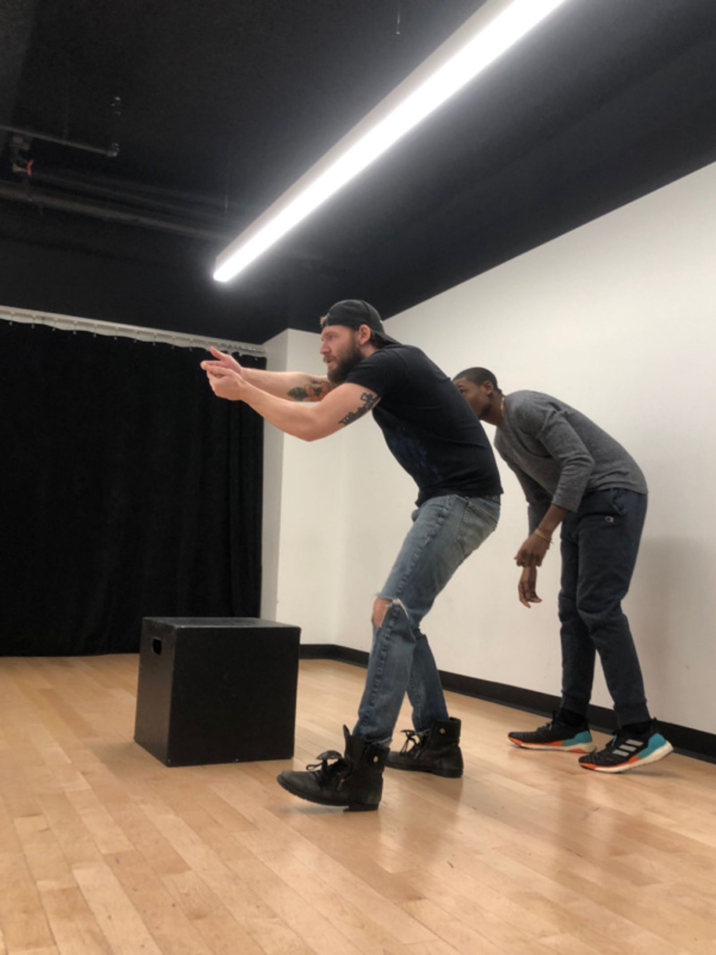 Photo Flash: In Rehearsal With Rising Sun Performance Company FRIENDLY'S FIRE  Image