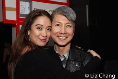 Jaygee Macapugay and Jason Ma, composer and lyricist of GOLD MOUNTAIN Photo