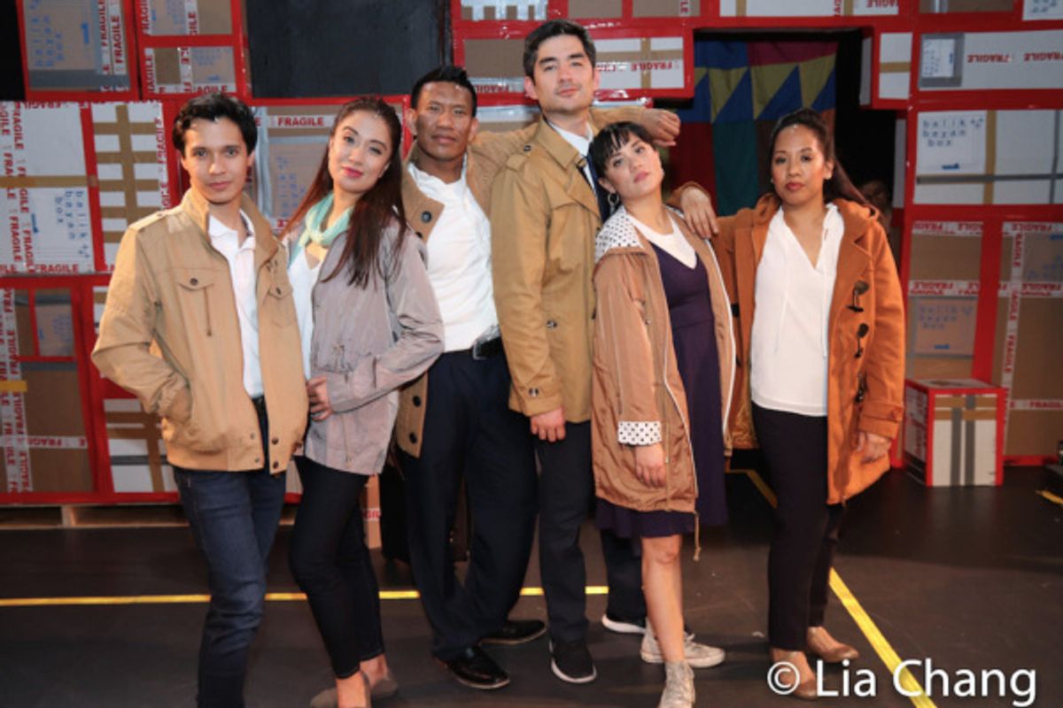 Michael Protacio, Jaygee Macapugay, Albert Guerzon, Kevin Schuering, Diane Phelan and Joanne Javien  at 