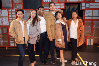 Michael Protacio, Jaygee Macapugay, Albert Guerzon, Kevin Schuering, Diane Phelan and Photo