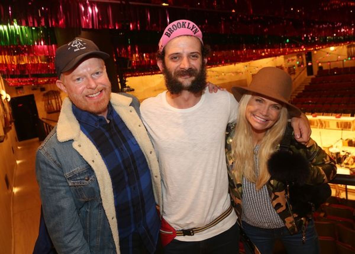 Jesse Tyler Ferguson, Will Brill, Kristin Chenoweth at 