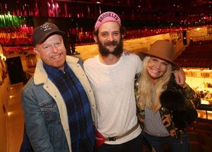 Jesse Tyler Ferguson, Will Brill, Kristin Chenoweth Photo