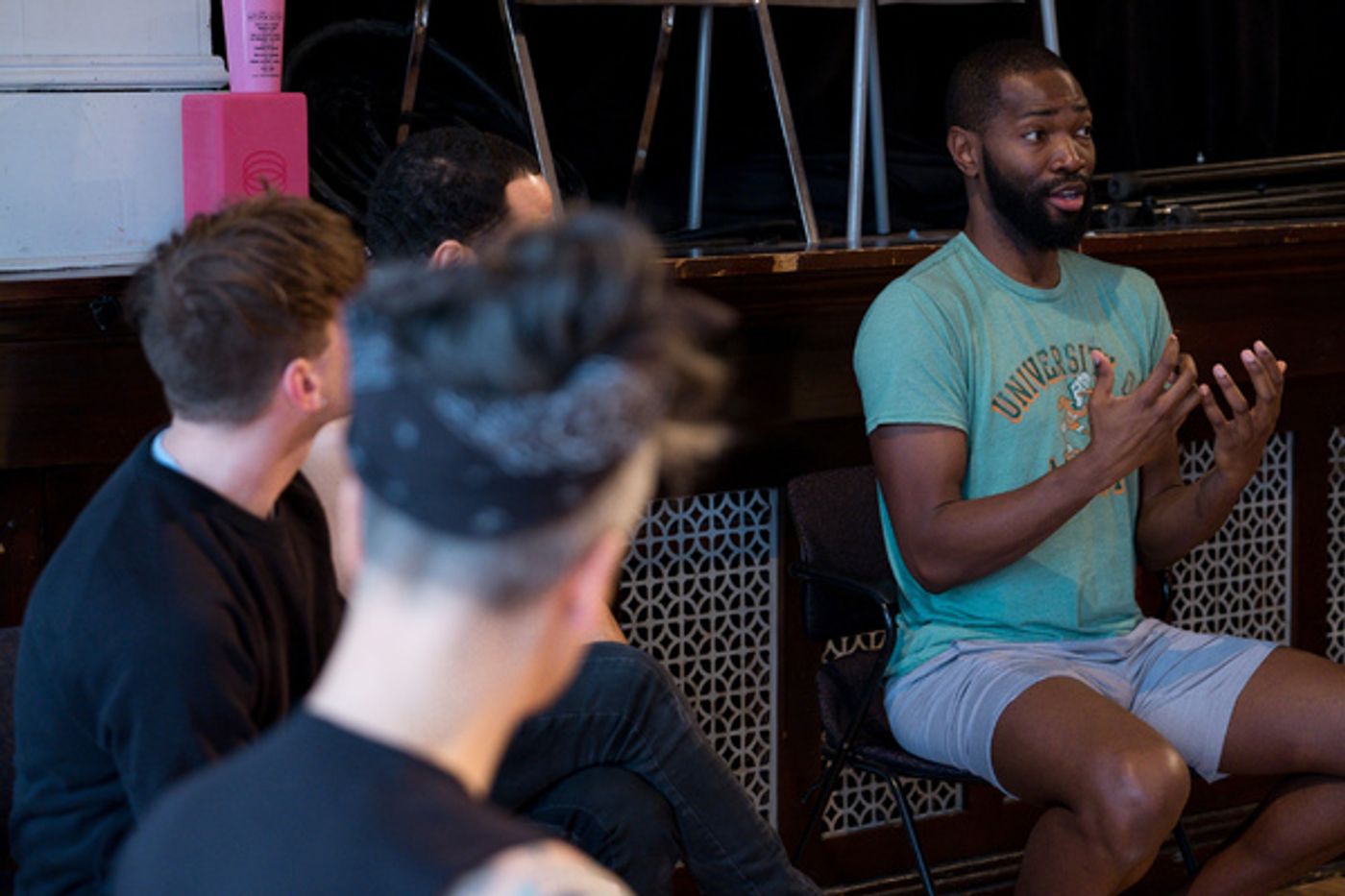 Photo Flash: In Rehearsal with Steppenwolf's MS. BLAKK FOR PRESIDENT  Image