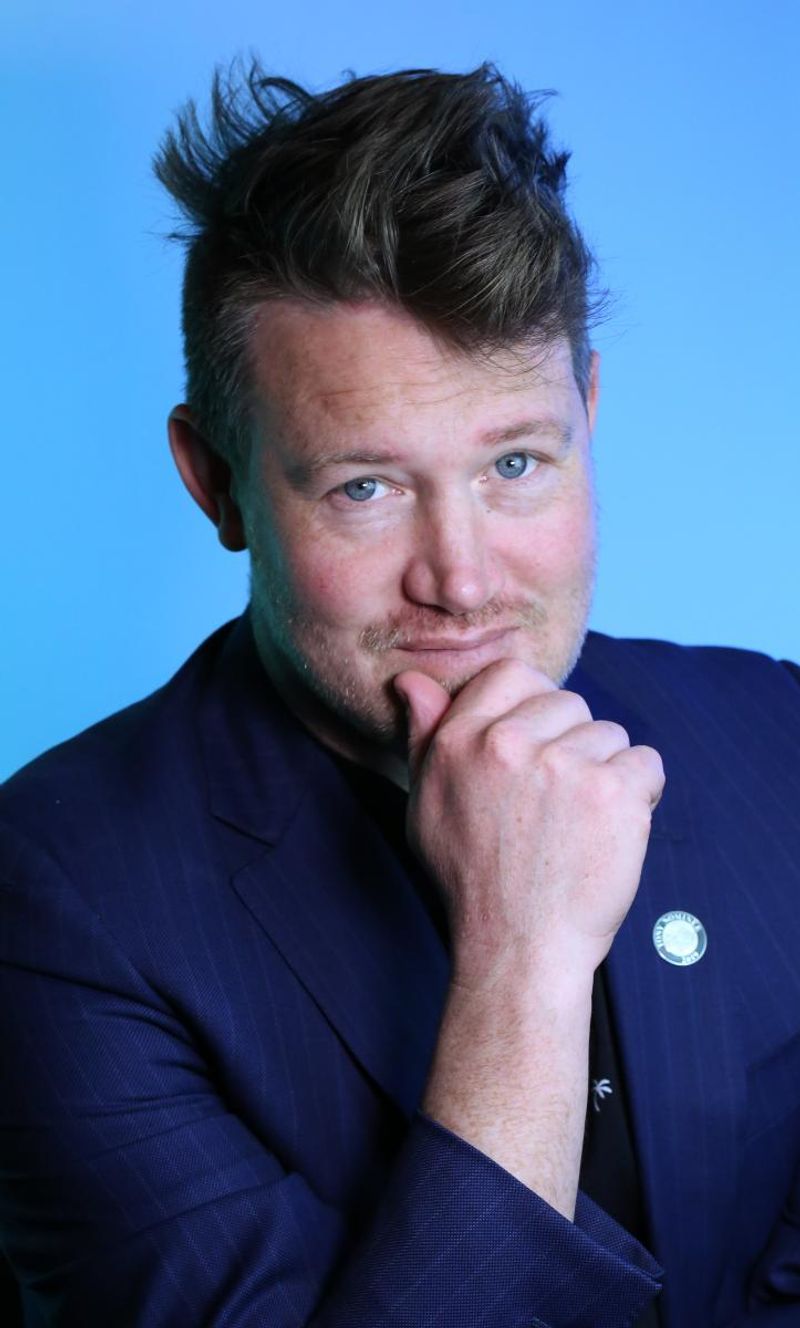 WATCH NOW! Zooming in on the Tony Nominees:  Eddie Perfect Image