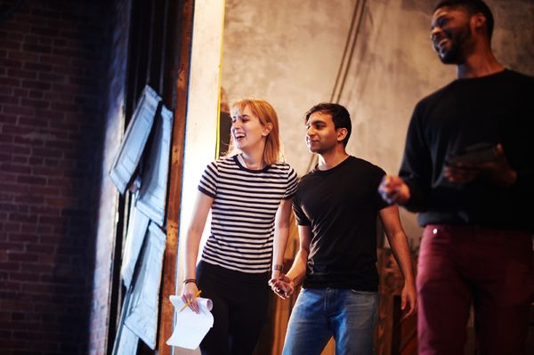 (L to R) Marisa Postava, Arjun Kumar, and Harry J. Hawkins Photo