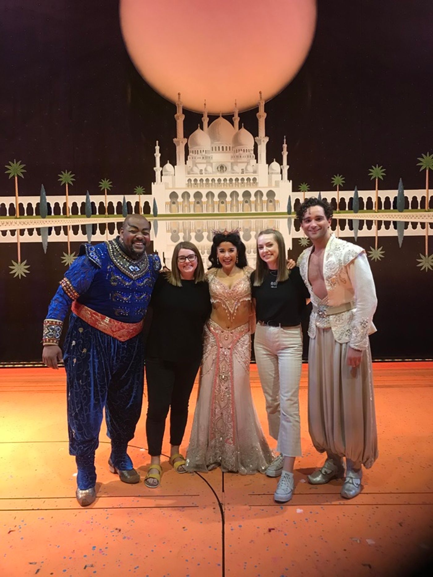 Photo Flash: ALADDIN West End Welcomes 2 Millionth Guest To Agrabah!  Image