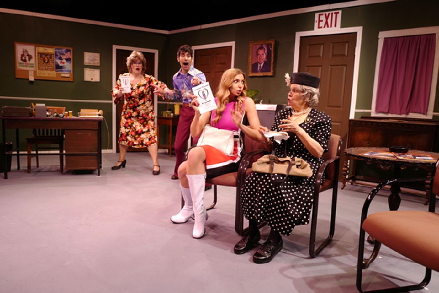 Photo Flash: KNOCK IT OFF!: A FARCE At Theater For The New City Photo Flash: KNOCK IT OFF!: A FARCE At Theater For The New City Image