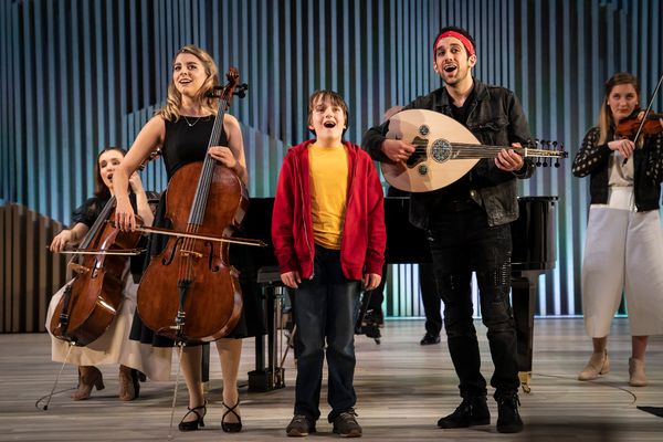 Sydney Shepherd, Huxley Westemeier, and George Abud Photo