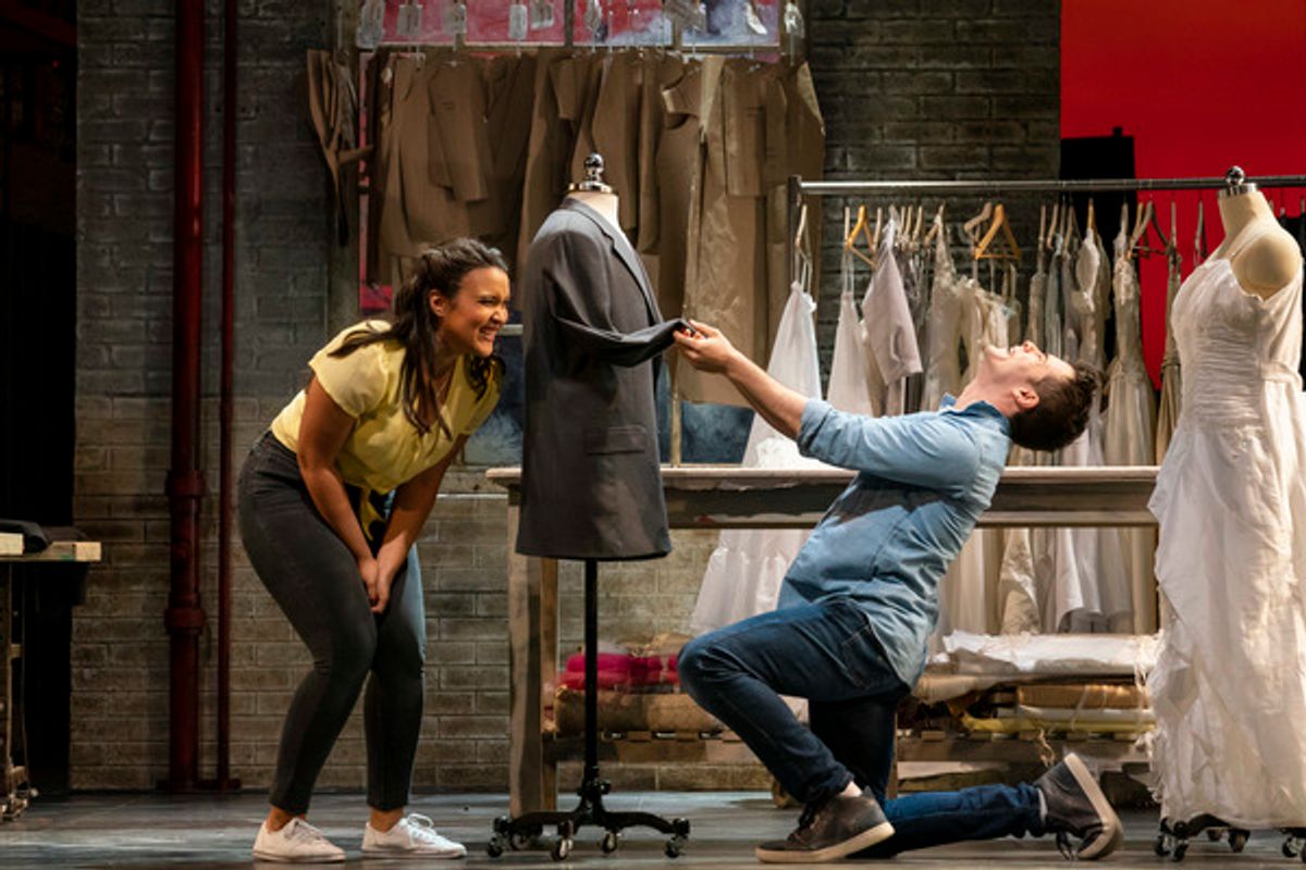 Mikaela Bennett, Corey Cott at 