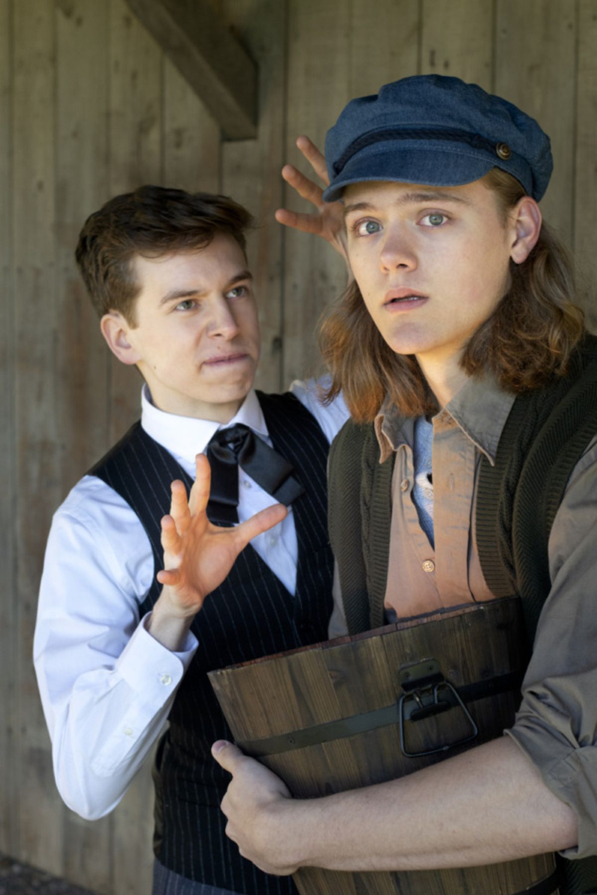 Dylan Weand and Logan Beutel, Photograph by Jason Johnson-Spinos at 