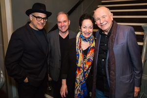 David Yazbek, Stephen Flaherty, Lynn Ahrens, Terrence McNally Photo