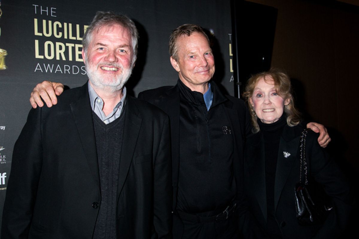 Ciaran O'Reilly, Bill Irwin, Charlotte Moore at 
