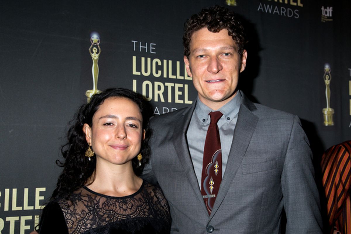 Danya Taymor, Gabriel Ebert at 