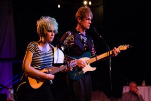 Jesse Hawley and James Stanley perform selections from their show CVK (Clever and Vainglorious Kings) at FUN(d) HOME The 2019 Wilbury Group Gala; photo by Erin X. Smithers. More photos online at https @ BroadwayWorld Jesse Hawley and James Stanley perform selections from their show CVK (Clever and Vai Photo