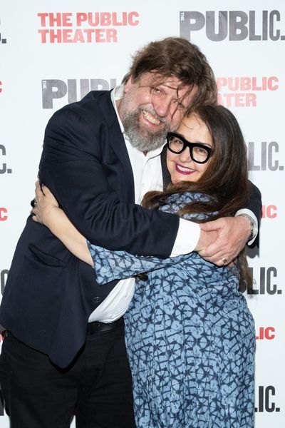 Oskar Eustis and Laurie Woolery  Photo