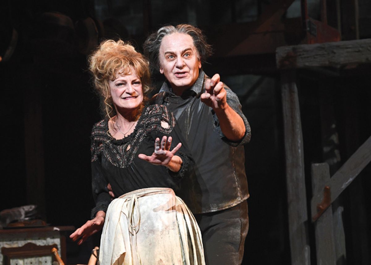 Sally Wingert and Allen Fitzpatrick  at 