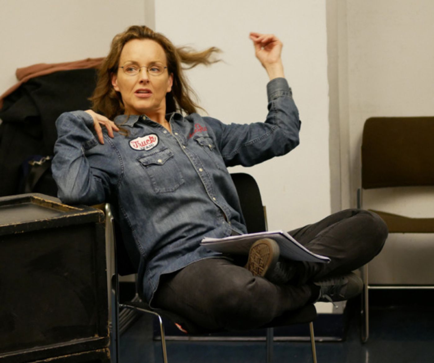 Photo Flash: In Rehearsal with THE PINK UNICORN Starring Alice Ripley  Image