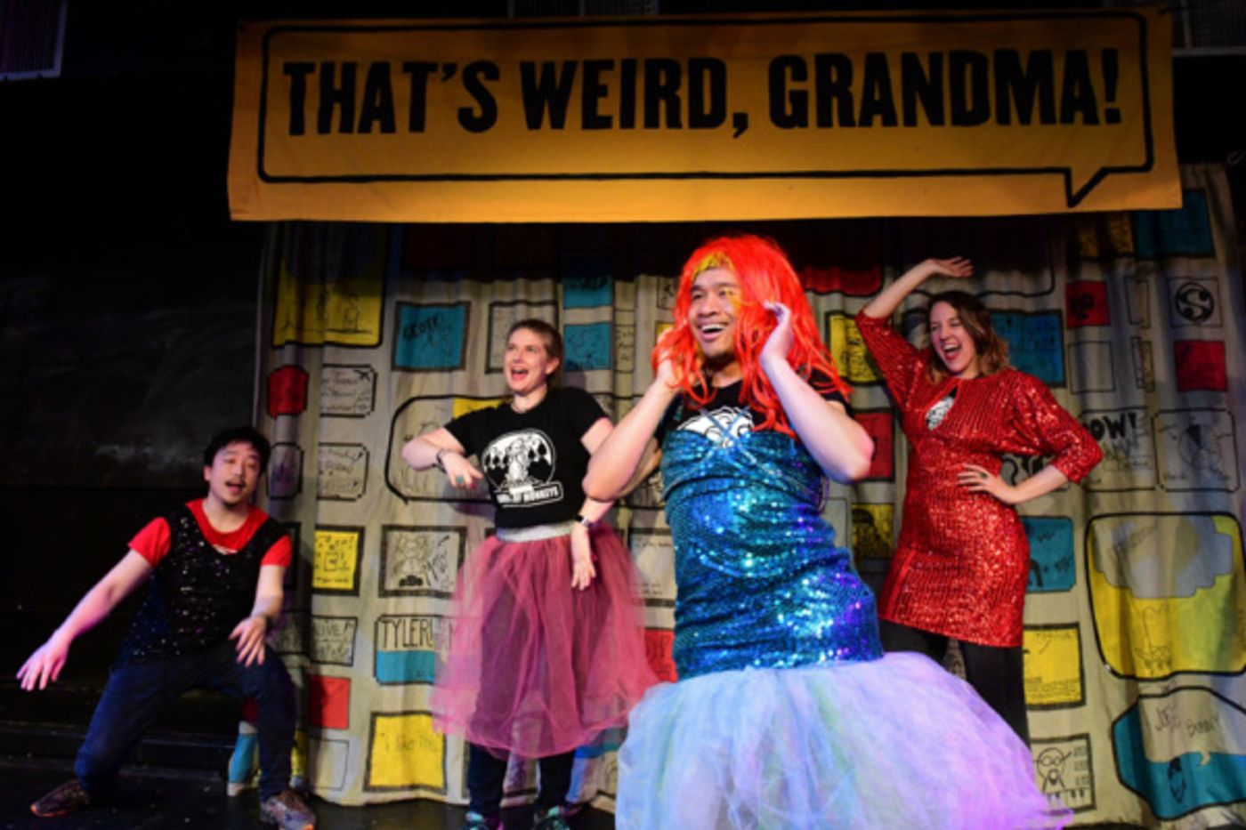 Photo Flash: Barrel Of Monkeys' THAT'S WEIRD, GRANDMA: Stories That Sing And Dance Plays Through May 25  Image