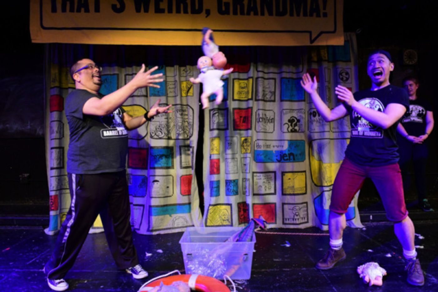 Photo Flash: Barrel Of Monkeys' THAT'S WEIRD, GRANDMA: Stories That Sing And Dance Plays Through May 25  Image