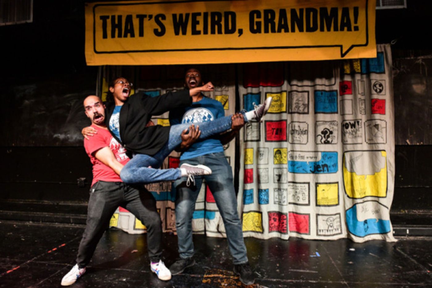 Photo Flash: Barrel Of Monkeys' THAT'S WEIRD, GRANDMA: Stories That Sing And Dance Plays Through May 25  Image