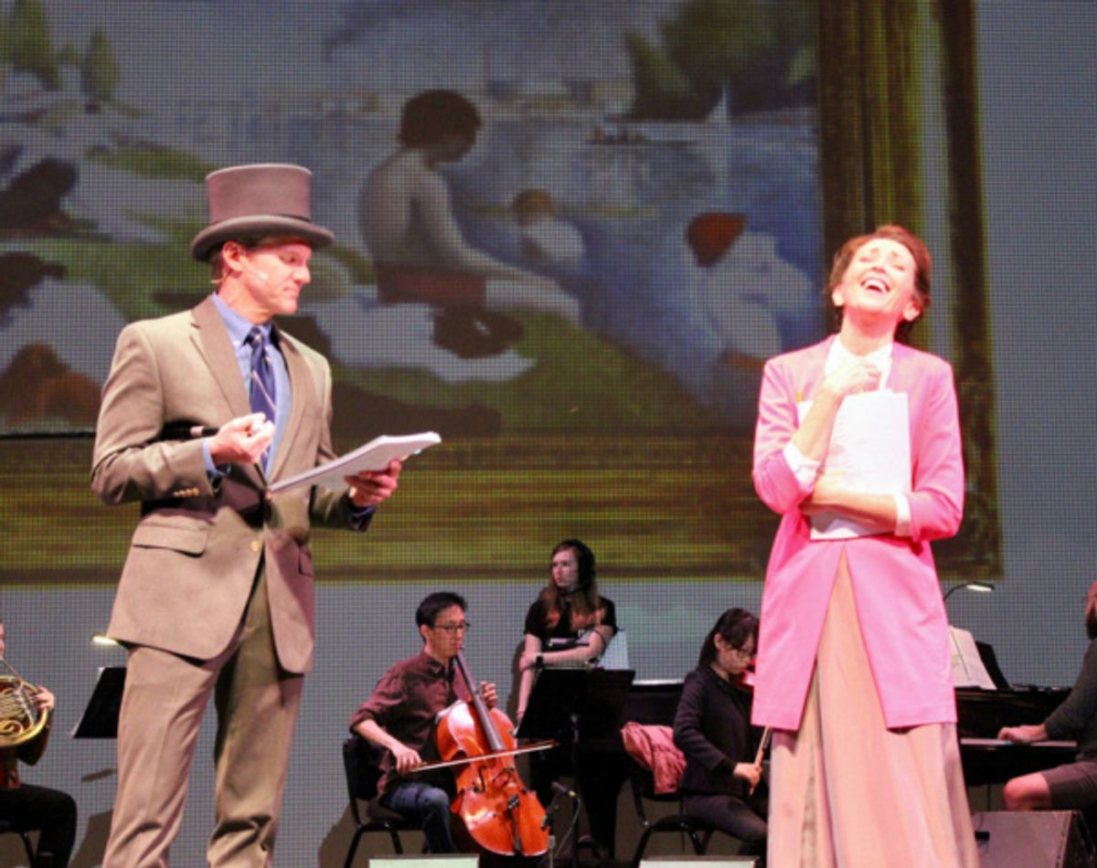 Brent Schindele and Teri Bibb    photo by Lewis Wilkenfeld  at 