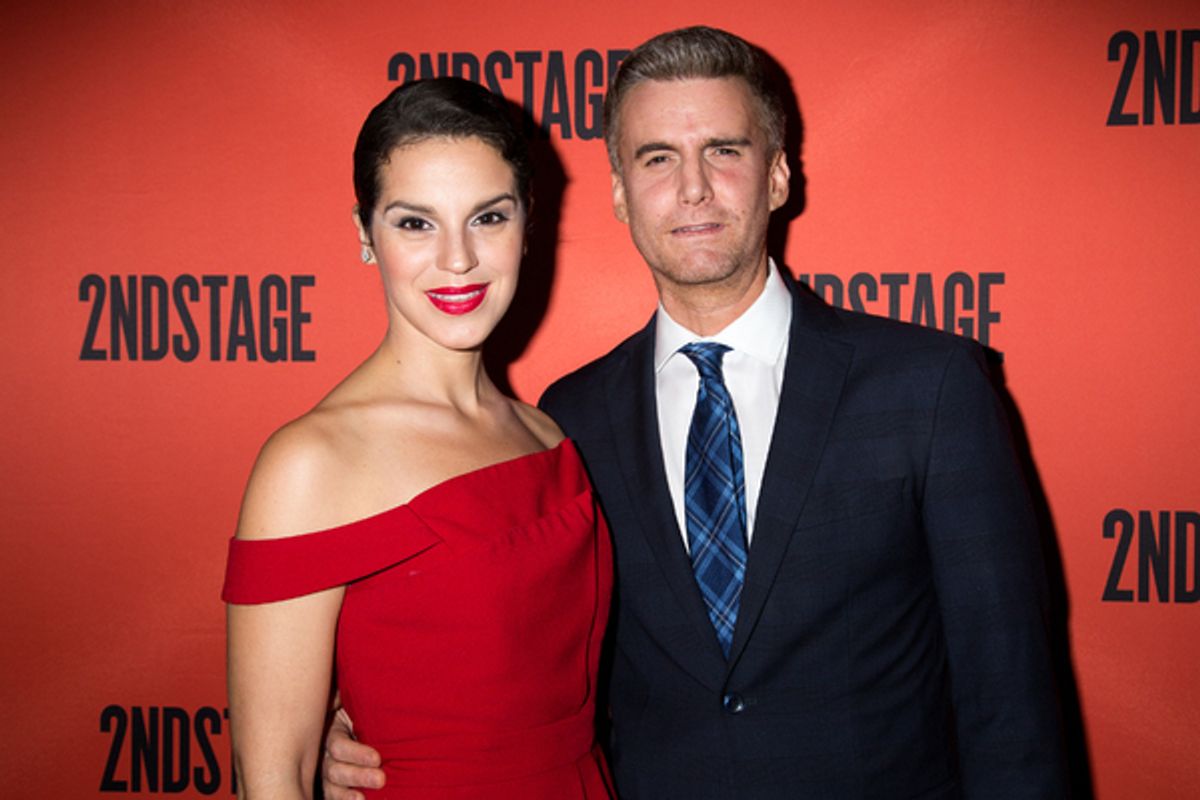 Shirley Rumierk, Armando Riesco at 