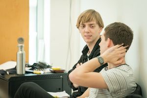 Joshua James, Calam Lynch @ BroadwayWorld Joshua James, Calam Lynch Photo