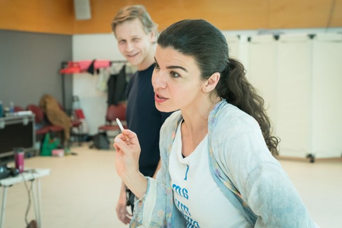 Richard Cant, Sirine Saba at 