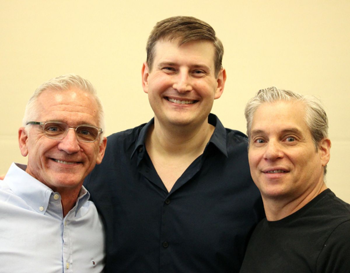 Mark S. Hoebee, Michael Borth, Alex Sanchez at 