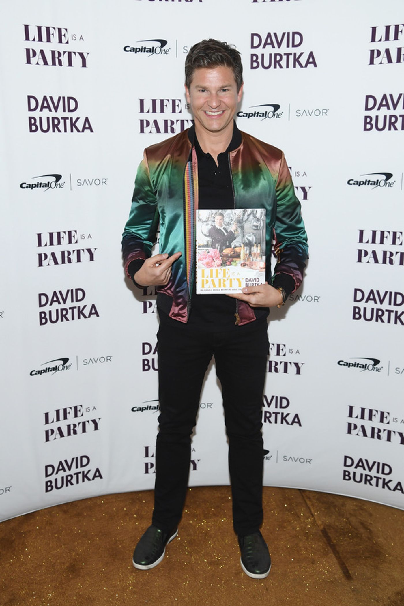 Photo Flash: David Burtka Celebrates Release of Cookbook with Neil Patrick Harris, Jane Krakowski, Sierra Boggess and More!  Image
