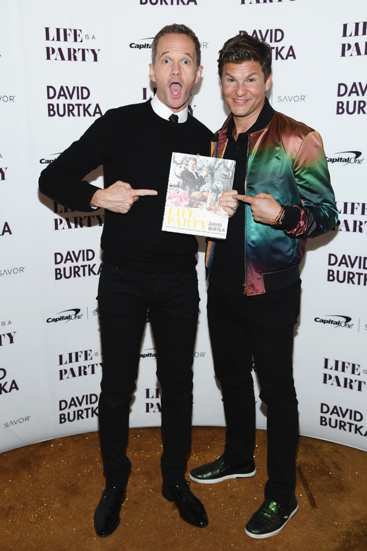Neil Patrick Harris and David Burtka at 