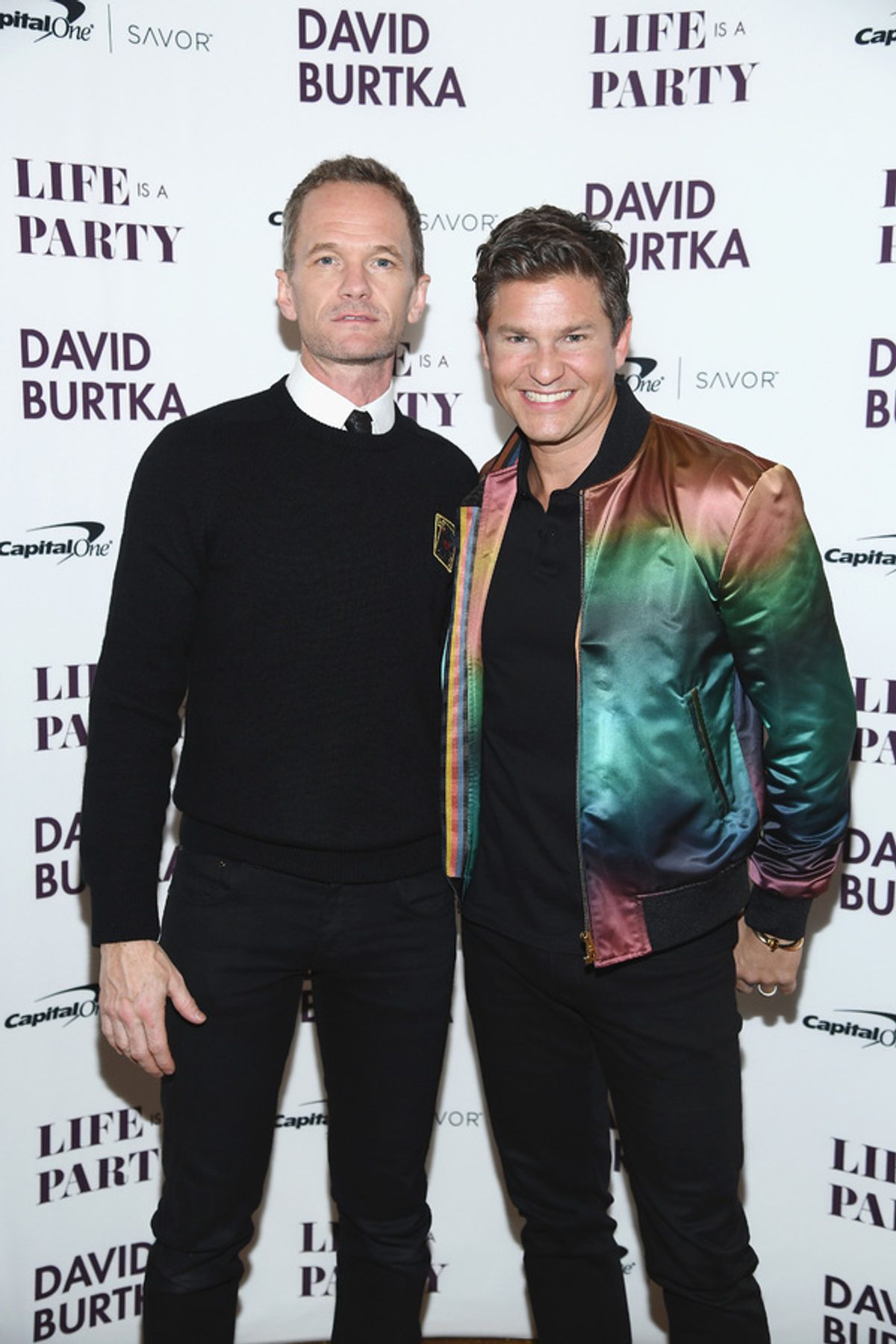 Neil Patrick Harris and David Burtka at 