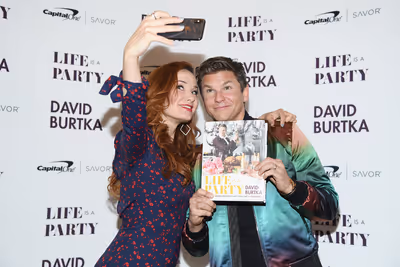 Sierra Boggess and David Burtka Photo