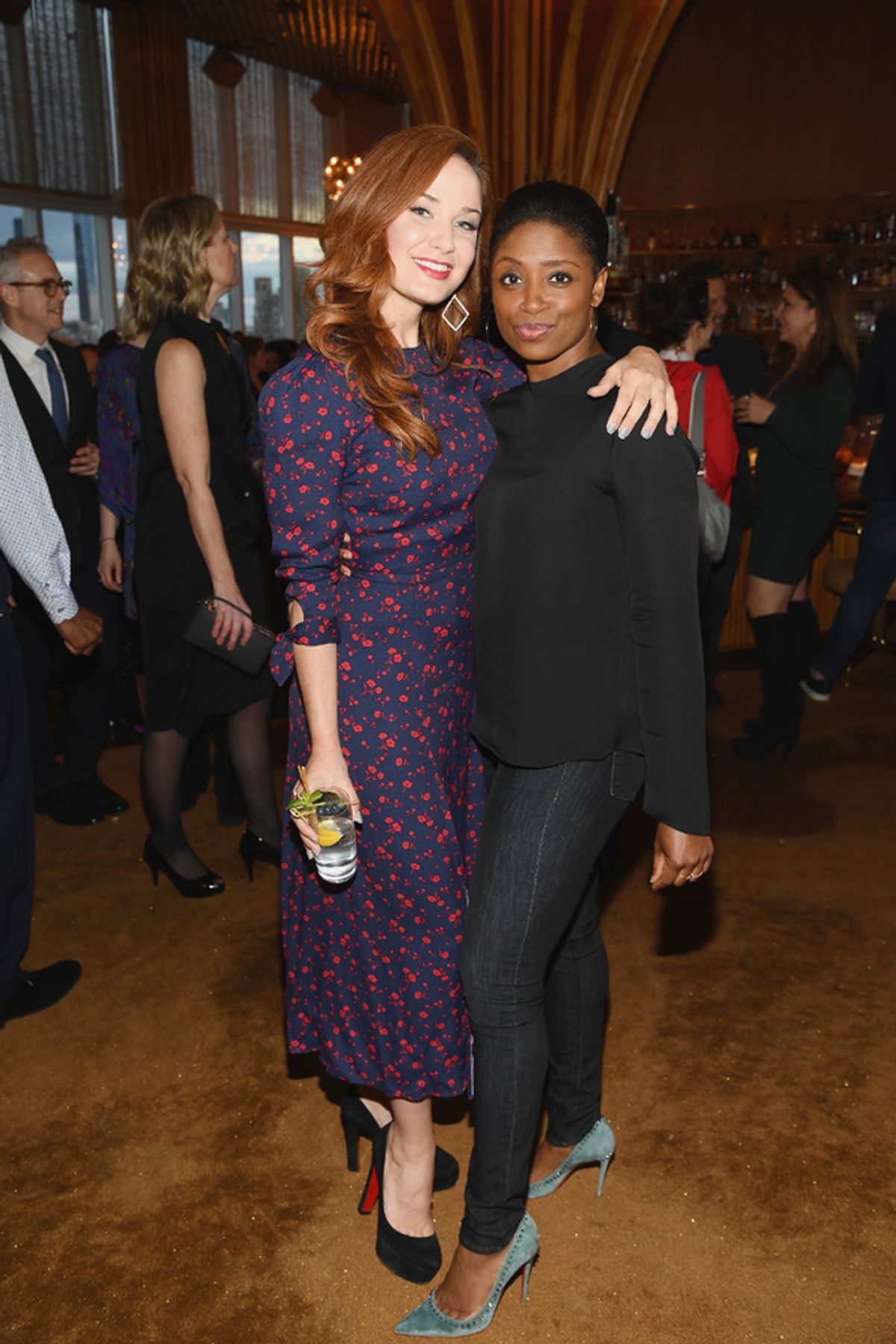 Sierra Boggess and Montego Glover  at 