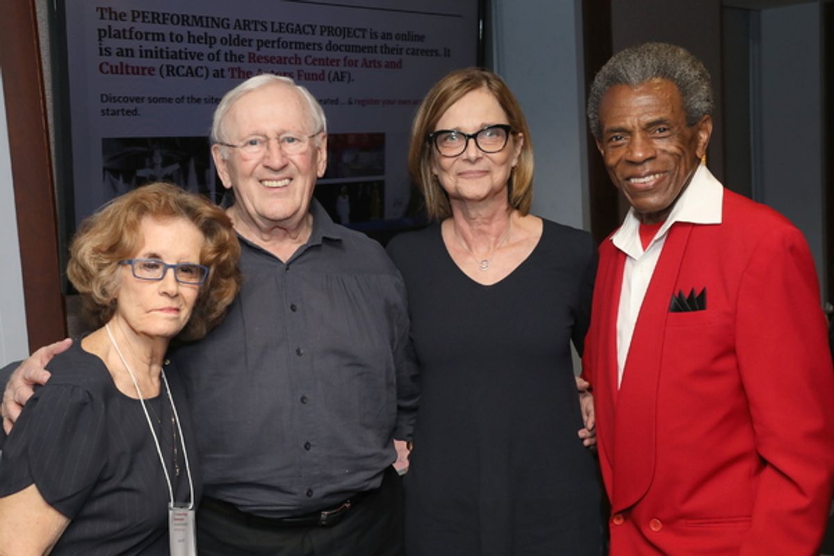 Joan Jeffri, Len Cariou, Mary McColl, and AndrÃ© De Shields at 