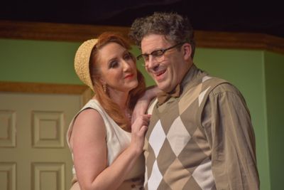 Melissa McCarthy (Diana) and David Macharelli (Max) Photo