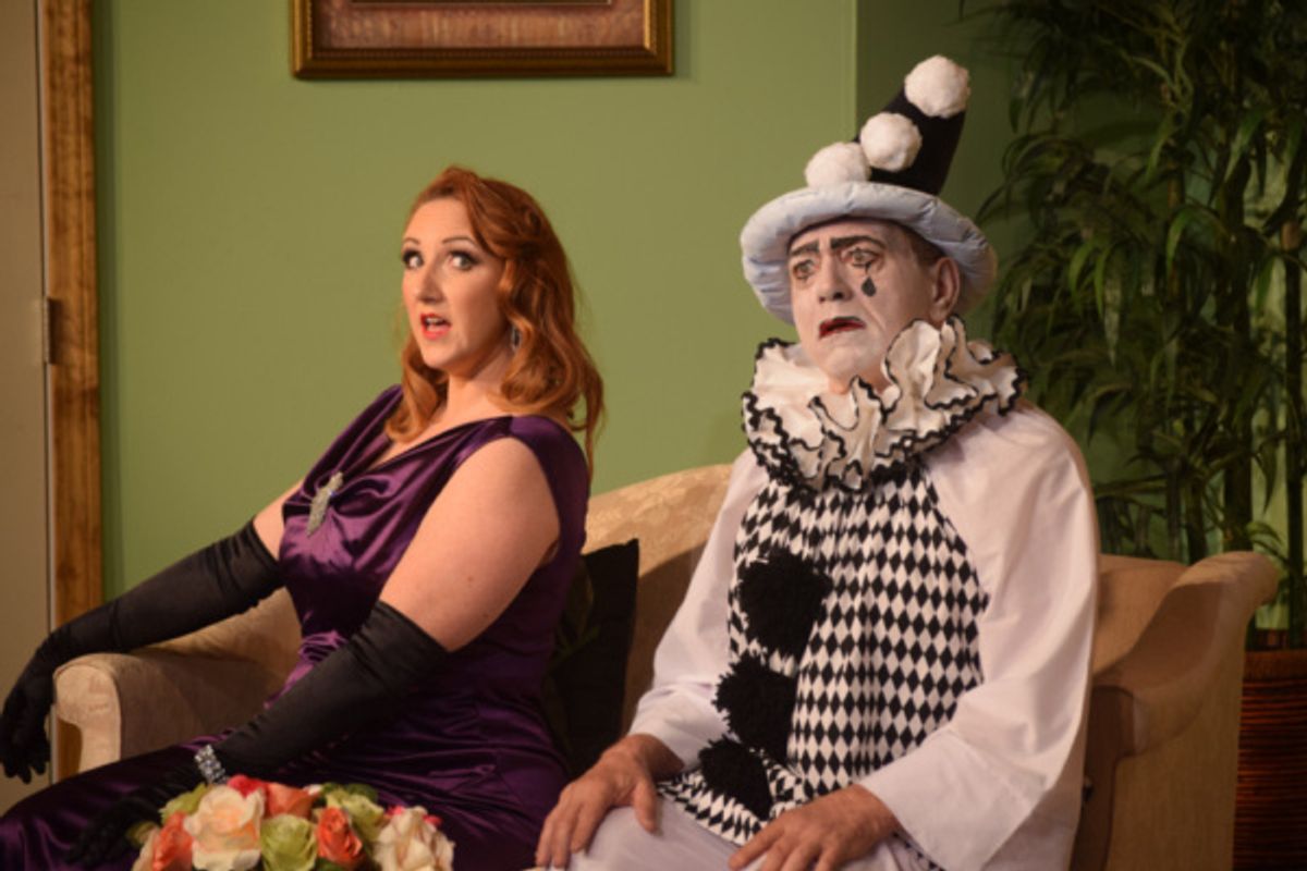 Melissa McCarthy (Diana) and Len Fredericks (Tito) at 