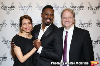 Sarah Stern, Colman Domingo and Douglas Aibel  Photo
